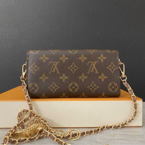 LOUIS VUITTON Monogram Sarah Wallet to Crossbody Shoulder Bag 💼 CT0046 - Picture 4 of 16